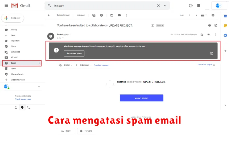 Stop Spam Email! Cara Ampuh Mengatasi Serangan Email Sampah