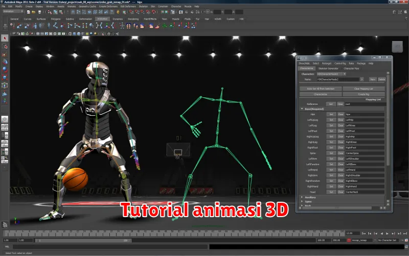 Tutorial Animasi 3D: Panduan Lengkap untuk Pemula
