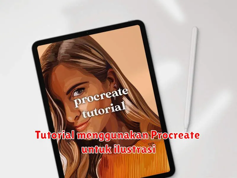 Tutorial Lengkap Menggunakan Procreate untuk Ilustrasi